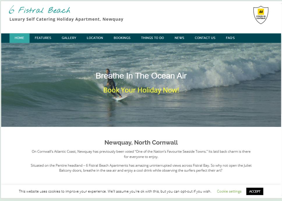 6 Fistral Beach Tablet